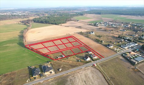 działka na sprzedaż 851m2 działka Bartodzieje