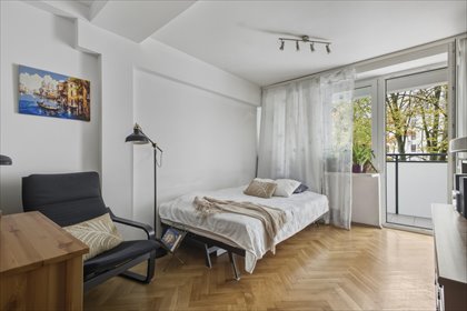 Przestronne 3-pokojowe mieszkanie z balkonem i możliwością aranżacji mieszkanie Warszawa, Śródmieście