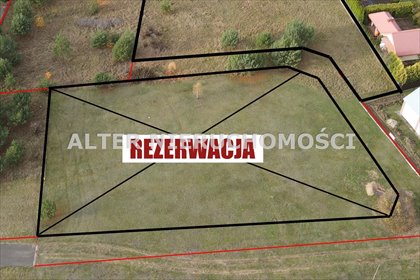 działka na sprzedaż 1371m2 działka Zalesiany