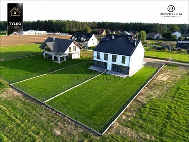 Nowoczesny dom 122,83 m² z 5 pokoi i ogrodem. dom Kębłowo