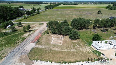 Działka z rozpoczętą budową domu 2086 m² polecam działka Kuźnik, Skoki