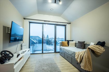 Nowoczesny dom 160 m² z ogrodem i energooszczędnymi rozwiązaniami dom Łódź, Widzew, Tadeusza Gajcego