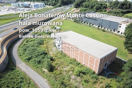 magazyn na sprzedaż 1059m2 magazyn Bielsko-Biała, Stare Bielsko