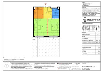 mieszkanie na sprzedaż 42m2 mieszkanie Warszawa, Mokotów, Augustówka, Kostrzyńska