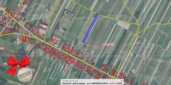 działka na sprzedaż 5619m2 działka Abramów