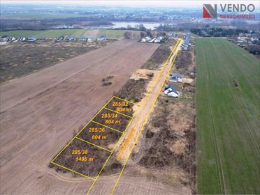 działka na sprzedaż 804m2 działka Gruszczyn, Fikusowa