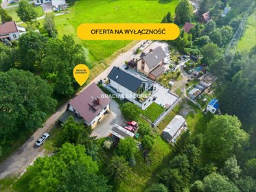 Polecam dom z dużym potencjałem i pięknym widokiem w Świątnikach Górnych dom Świątniki Górne, Myślenicka