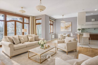 Ekskluzywny apartament 153 m² z widokiem na Ogród Saski mieszkanie Warszawa, Śródmieście Północne, Niecała