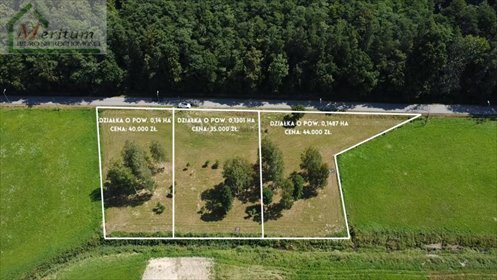 działka na sprzedaż 1301m2 działka Łubno Szlacheckie