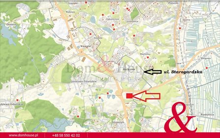 działka na sprzedaż 80000m2 działka Borkowo, Starogardzka