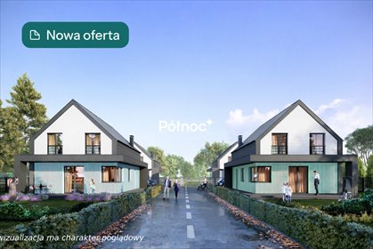 Nowoczesny dom 114 m² z garażem na osiedlu w Sieradzu dom Sieradz, Modrzewiowa