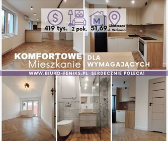 mieszkanie na sprzedaż 52m2 mieszkanie Choszczno, Choszczno, Wolności