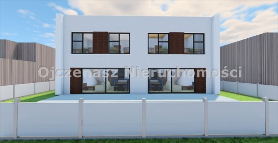 Nowoczesny dom bliźniak 150m2 z ogrodem i garażem dom Bydgoszcz, Błonie