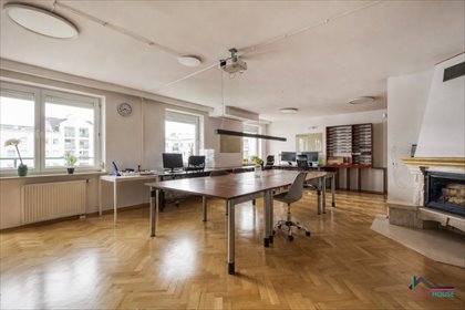 Przestronny lokal biurowy z garażem, klimatyzacją i kominkiem lokal użytkowy Warszawa, Ursynów, Aleja Komisji Edukacji Narodowej