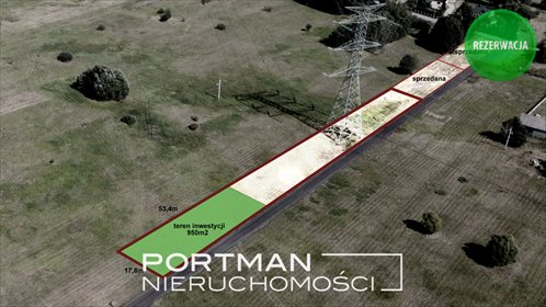 działka na sprzedaż 3159m2 działka Całowanie