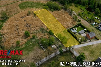 Działka 2830 m² pod dom jednorodzinny w Bolimowie działka Bolimów