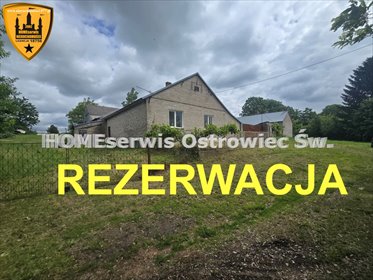 Do sprzedania dom z dużymi budynkami i polem w Ćmielowie dom Ćmielów, Krzczonowice