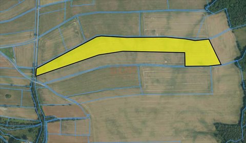 działka na sprzedaż 62000m2 działka Biegoszów