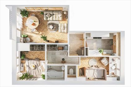 Mieszkanie na sprzedaż 55m2 mieszkanie Łódź, Karolew, Karolew, Narciarska
