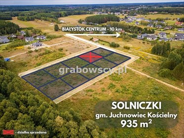 Działka 935 m² w Solniczkach - polecam działka Solniczki