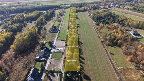 Do sprzedania atrakcyjne działki budowlane 1000 m² w Wyględach działka Wyględy
