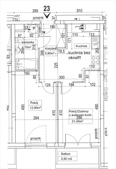 mieszkanie na sprzedaż 45m2 mieszkanie Gdynia, Babie Doły, Jantarowa