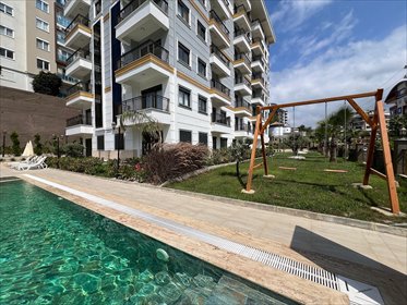 Inwestycyjne 2-pokojowe z basenem i widokiem mieszkanie Avsallar, Avsallar, Alanya, Antalya