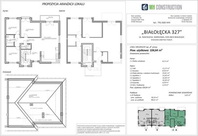 Mieszkanie na sprzedaż 105m2 mieszkanie Warszawa, Białołęka, Białołęcka