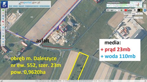 działka na sprzedaż 9620m2 działka Daleszyce