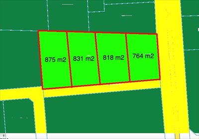 działka na sprzedaż 764m2 działka Dobra