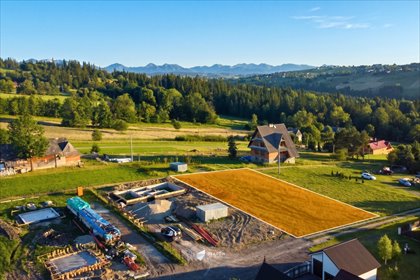 Działka z widokiem na Tatry, 928 m², blisko Zakopanego działka Skrzypne, Osiedle Fułówka