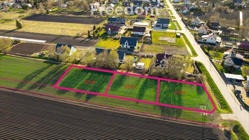 Zapraszam do zakupu działki 944 m² pod dom w spokojnej okolicy działka Rokitnica, Sadowa