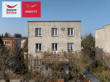 Dom z 3 niezależnymi mieszkaniami, garaż, blisko PKP dom Pruszków