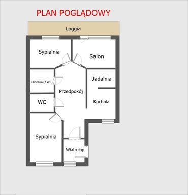 Sprzedam przestronne 3-pokojowe mieszkanie 62,7 m² na Białołęce mieszkanie Warszawa, Białołęka, Książkowa