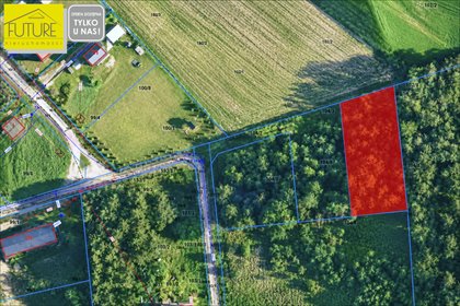 Sprzedam działkę 1003 m² pod letnisko blisko jeziora Kałębie działka Wycinki