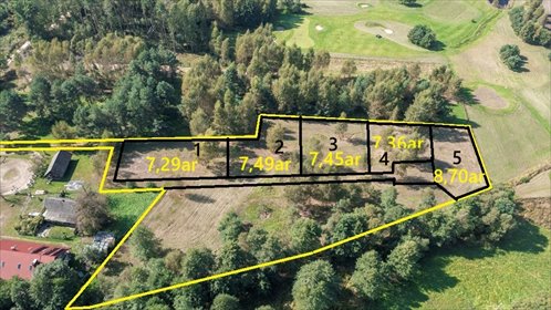 Polecam działkę 729 m² z WZ na dom w Krzywej działka Krzywa