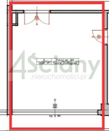Zapraszam do wynajmu nowoczesnego lokalu 34,85 m² z ochroną 24/7 lokal użytkowy Warszawa, Mokotów