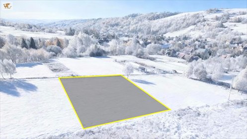 działka na sprzedaż 1350m2 działka Koszarawa