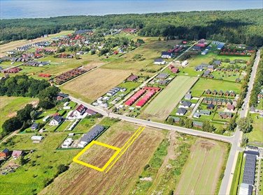 Działka 1000 m² blisko plaży, las, media, MPZP działka Rusinowo, Bazyliszka