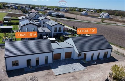 Energooszczędny bliźniak 146 m² z garażem i nowoczesnym wykończeniem dom Stare Faszczyce