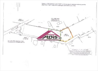 działka na sprzedaż 1161m2 działka Jastrzębie, Ptaków Leśnych