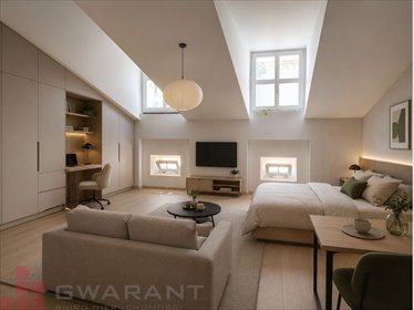 Mieszkanie 32,57 m² w Krakowie (Stare Miasto) z możliwością własnej aranżacji mieszkanie Kraków, Stare Miasto