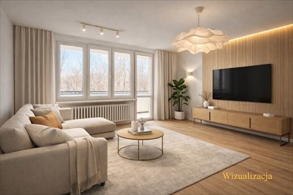Przestronne 3-pokojowe mieszkanie z balkonem i piwnicą mieszkanie Warszawa, Targówek, Bolesławicka