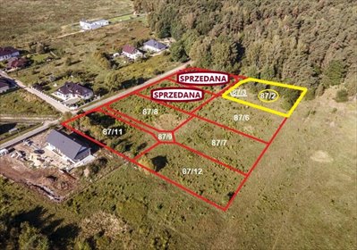 działka na sprzedaż 1687m2 działka Szczecin, Azaliowa