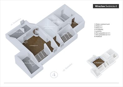 Przestronne 180 m² na poddaszu kamienicy w Rynku - polecam! mieszkanie Wrocław, Stare Miasto, Świdnicka