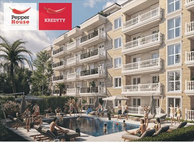 Zapraszam do nowoczesnego studio z widokiem na spokojną ulicę i basenem mieszkanie Magnolia Sunny Beach, Magnolia Sunny Beach