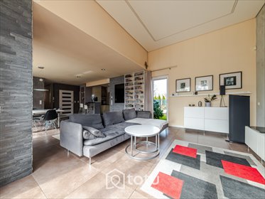 Przestronny dom 186 m2 z biurem, ogród i kominek dom Warszawa, Białołęka, Stanisława Chudoby