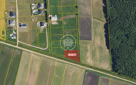 Działka budowlana 1224 m² pod dom w Kruszynie Krajeńskim - polecam! działka Kruszyn Krajeński