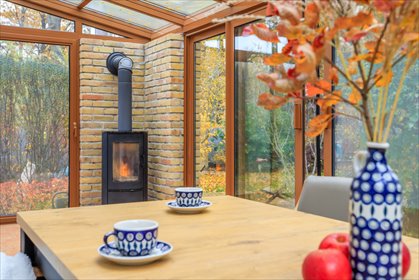 Dom z rozbudową i pięknym ogrodem w Janinowie dom Janinów