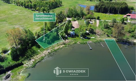 Działki nad Jeziorem Uniemino z dostępem do łowiska. działka Uniemino